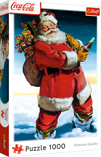 PUZZLE 1000 Coca-Cola Święty Mikołaj  10923