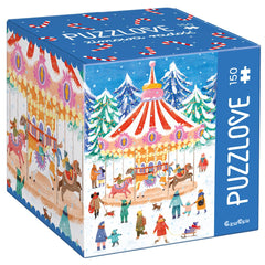 Puzzle 150 Puzzlove Zimowa radość CzuCzu