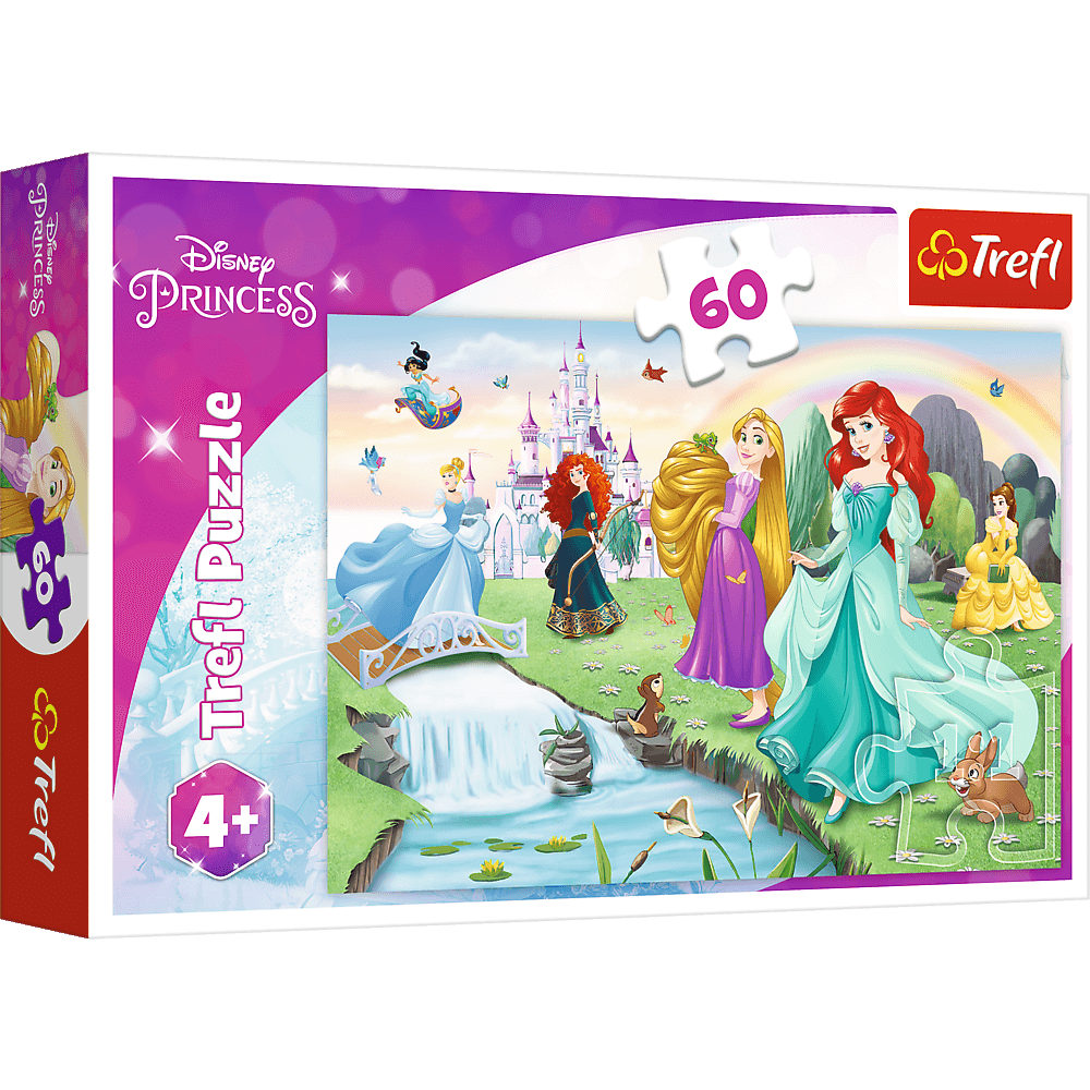 Puzzle 60 Poznaj Księżniczki 17361