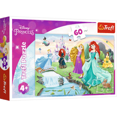 Puzzle 60 Poznaj Księżniczki 17361