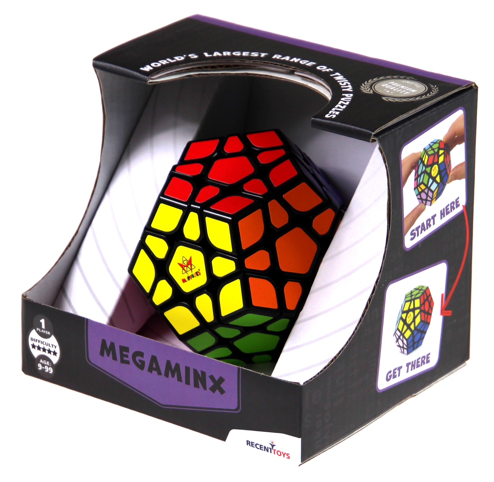 Łamigłówka Megaminx Recent Toys poziom 5/5