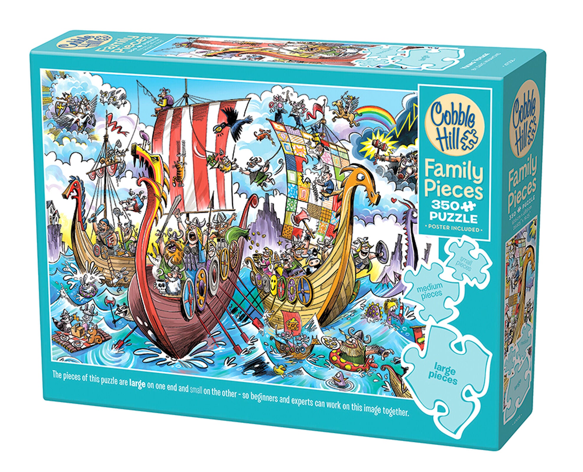 Puzzle 350 Wyprawa Wikingów 112682
