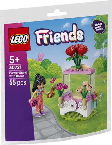 LEGO Friends kwiatowe stoisko z różami 30721
