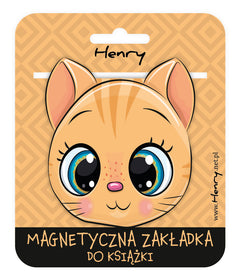 Zakładka magnetyczna Kotek rudy