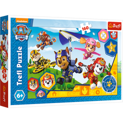 Puzzle 160 Gotowi do pomocy Psi Patrol 15363