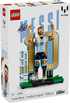 LEGO EDITION Lionel Messi piłkarska legenda 43015