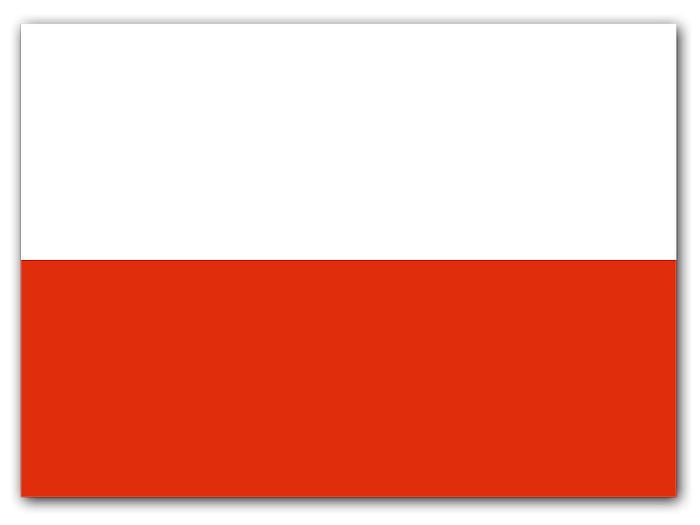 Chorągiewka Polski 20szt.