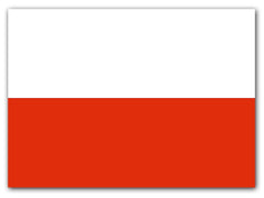 Chorągiewka Polski 20szt.