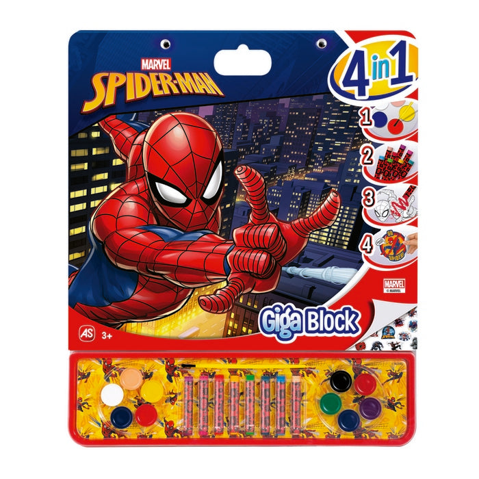 Zestaw artystyczny Spiderman