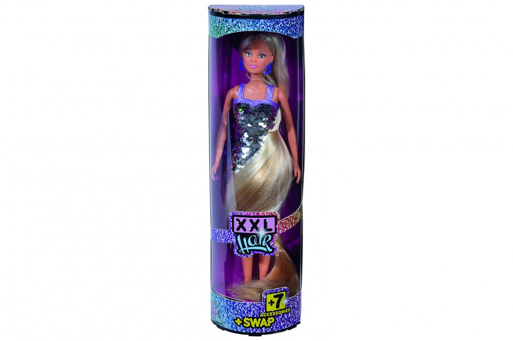 Steffi długowłosa XXL Hair w cekinowej sukience