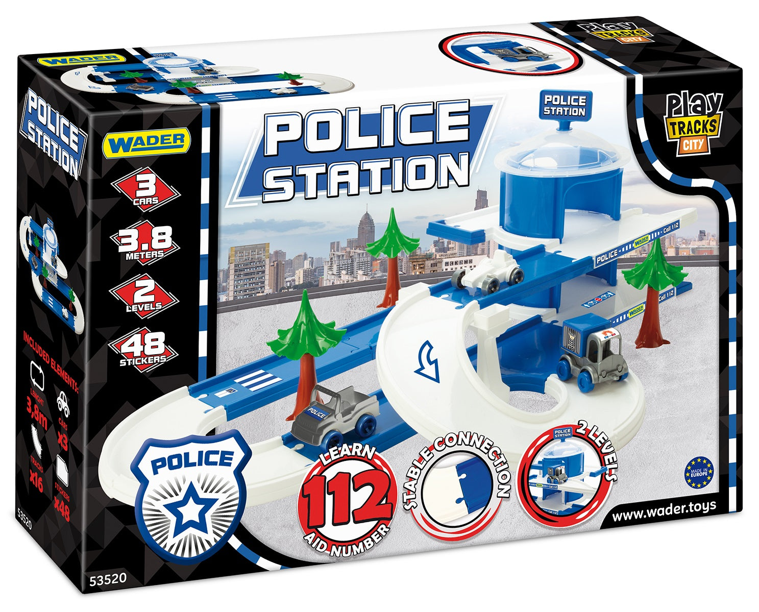 Zestaw Posterunek policji Play Tracks 53520