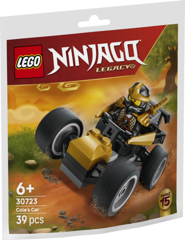 LEGO Ninjago samochód ninja Cole'a 30723