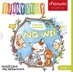 Książeczki harmonijki dzieciaki zwierzaki Na wsi
