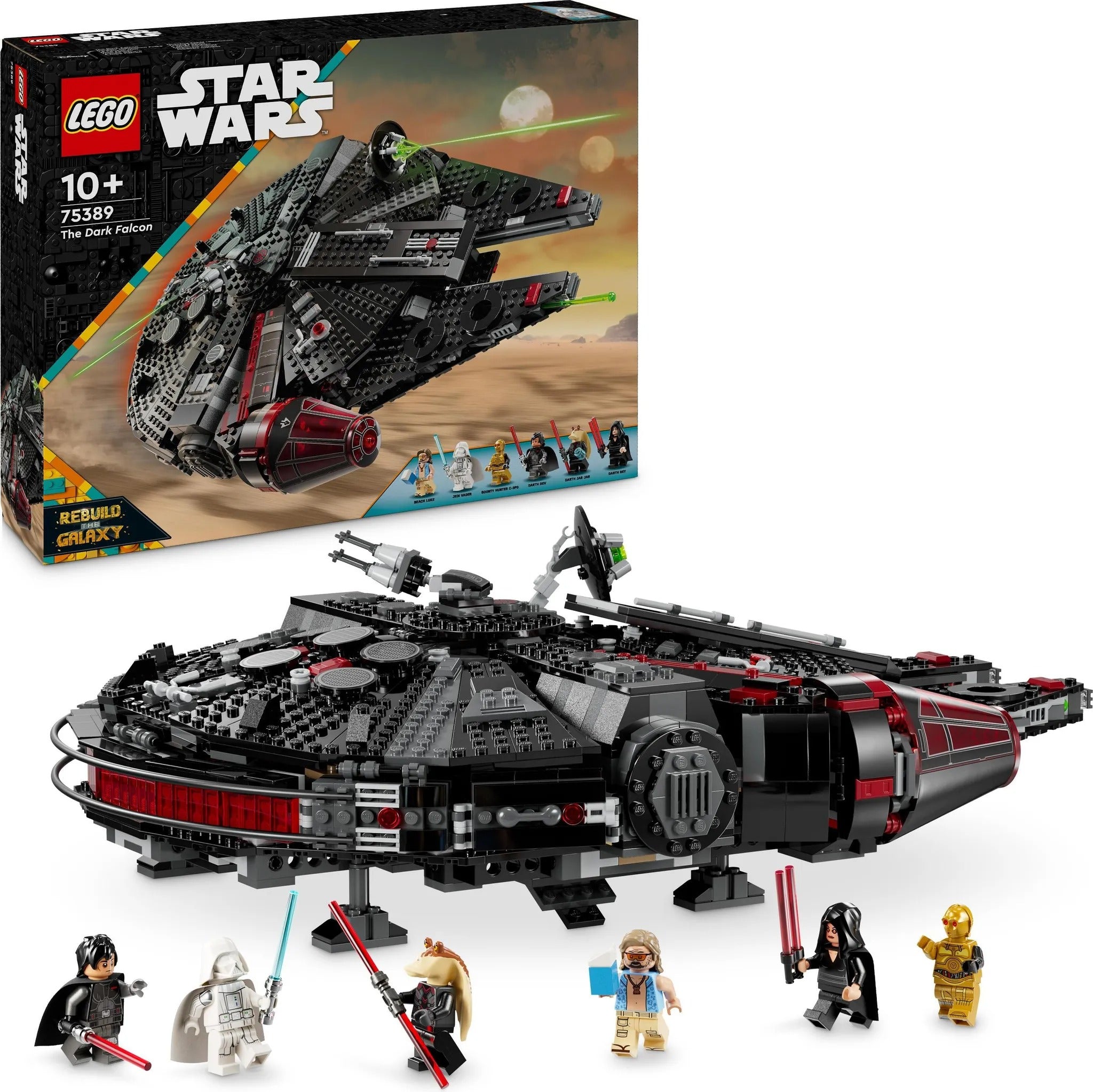 LEGO Star Wars Mroczny Sokół Millennium  75389