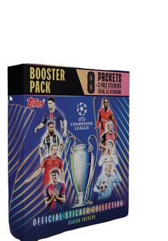 UEFA Champions League 2024/25 naklejki Booster pack
