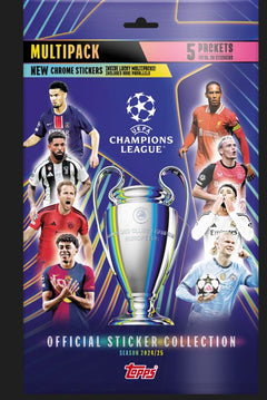 UEFA Champions League 2024/25 naklejki Multipack
