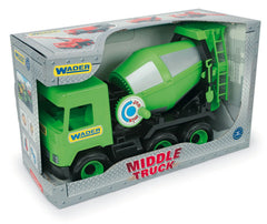Betoniarka zielona Middle Truck 32104