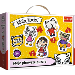 Puzzle baby classic Wesoła Kicia Kocia 36088