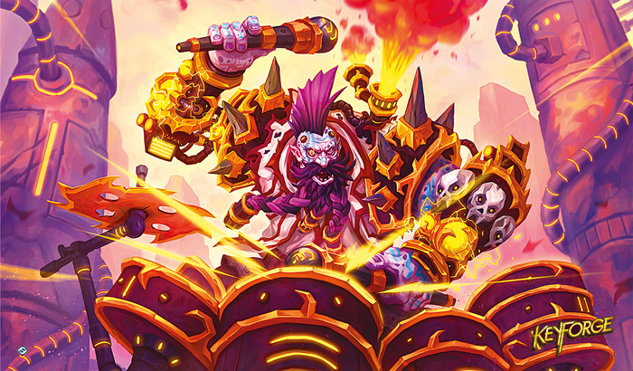 Mata KeyForge Drummernaut