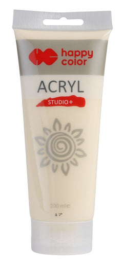 Farba akrylowa Studio 200 ml ivory Happy Color