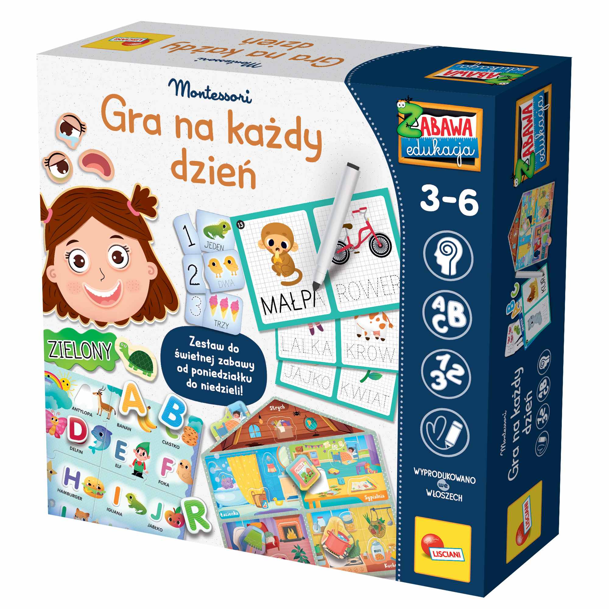 Lisciani Montessori Gra na każdy dzień 304-PL111619