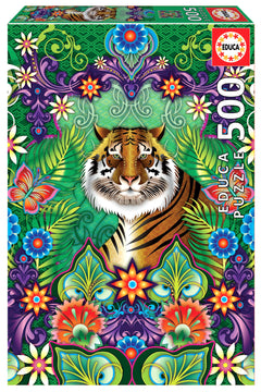 Puzzle 500 Tygrys bengalski Catalina Estrada 112818
