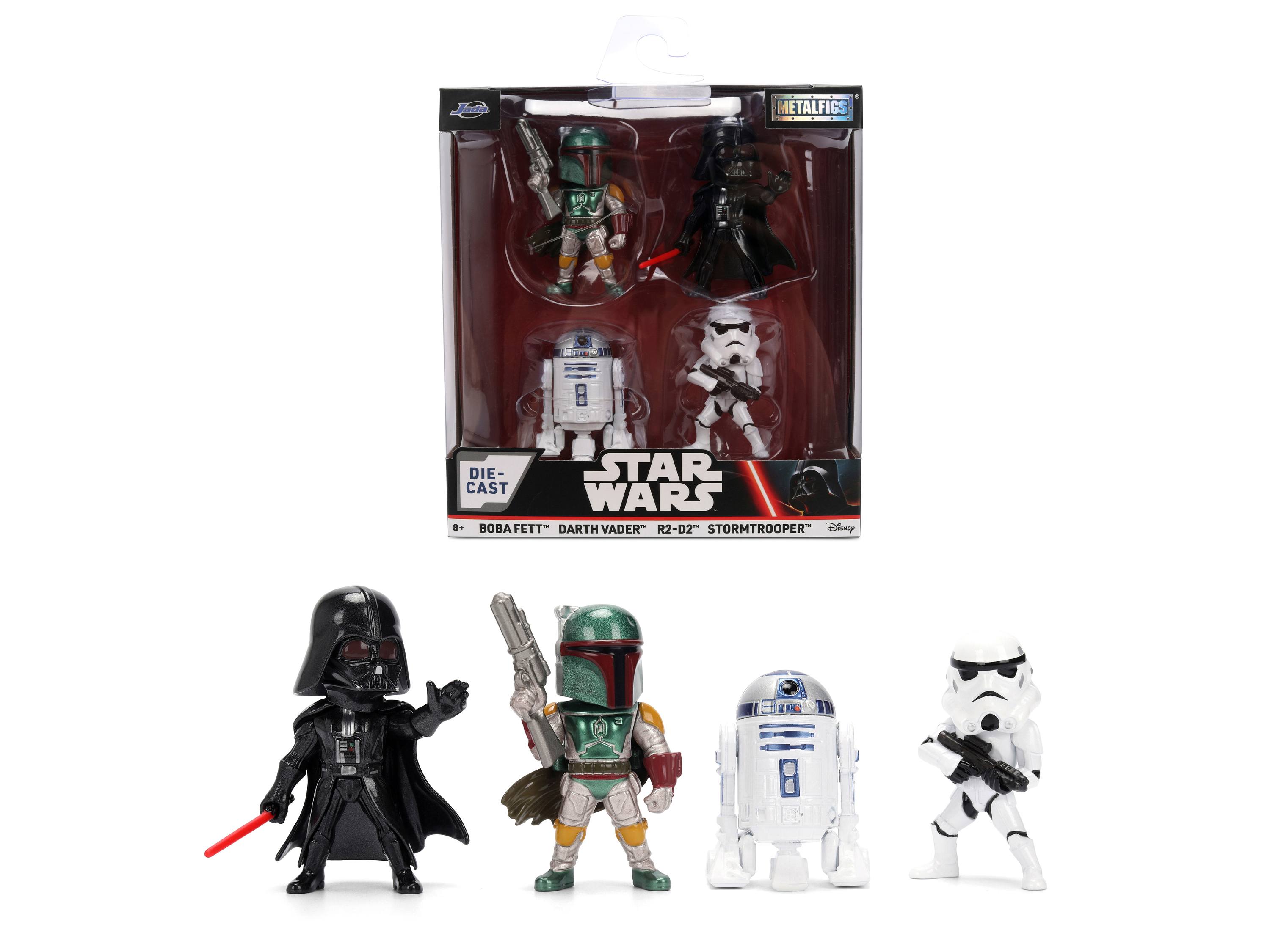 Figurki Jada Star Wars metalowe 6,5cm 4-pak