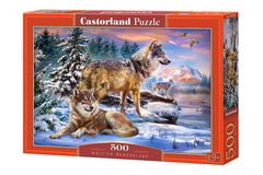 Puzzle 500  Kraina wilków  B-53049