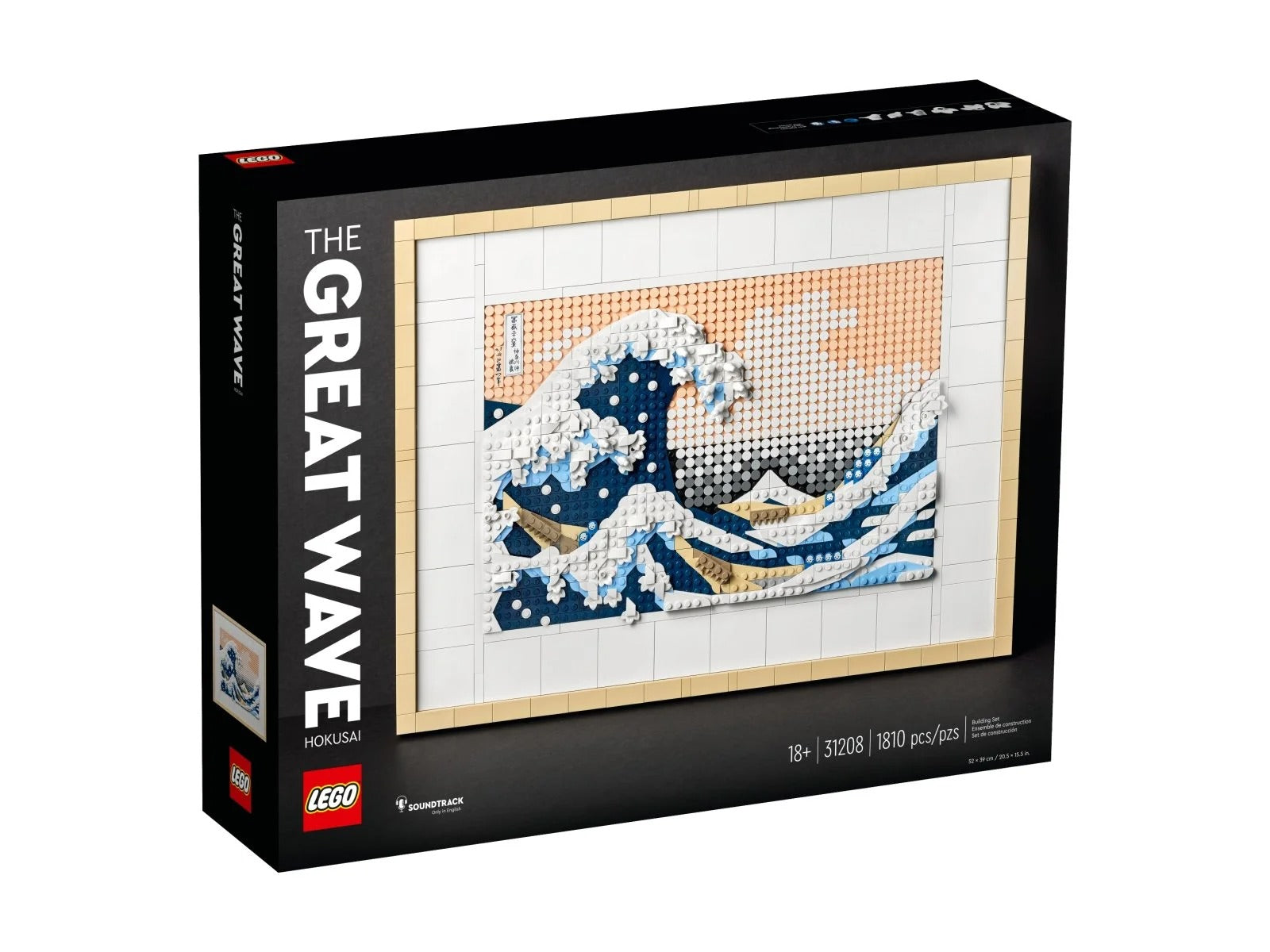 LEGO Art Hokusai Wielka fala 31208