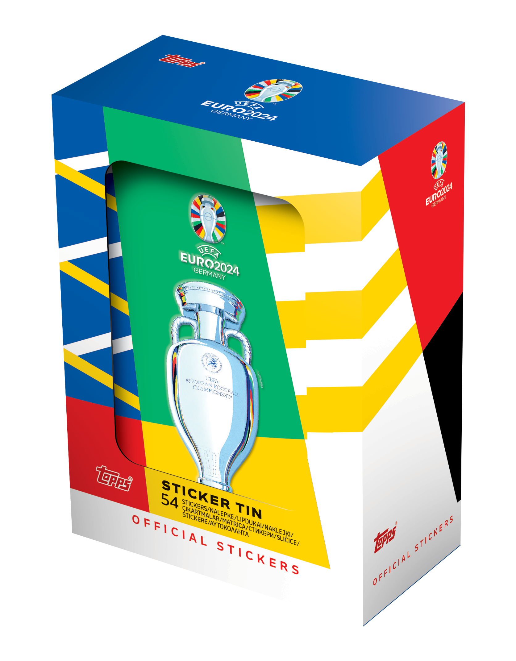 Euro 2024 Topps Stickers mini puszka 1 szt. mix