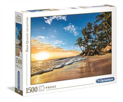 Puzzle 1500 HQ Tropikalny wschód słońca 31681