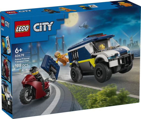 LEGO City Furgonetka Policyjnego konwoju więziennego 60479