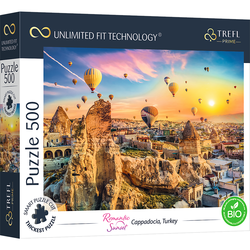 Puzzle 500 UFT Romantic Sunset: Cappadocia Turkey 37458