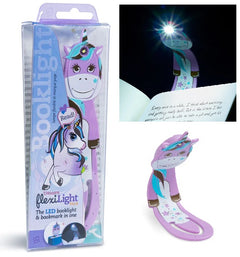 Lampka do książki Jednorożec fiolet Flexilight PALS