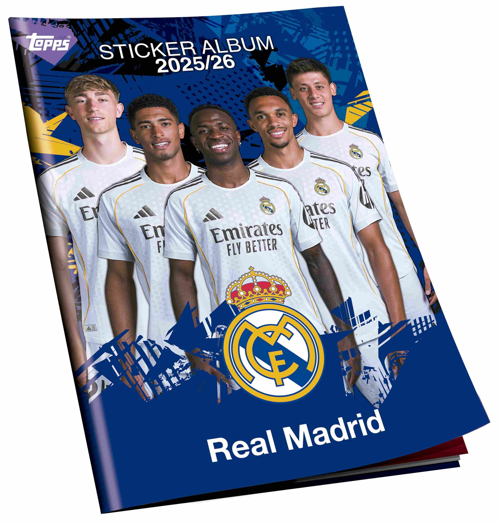 Album z naklejkami Real Madryt Sticker album 2025/26