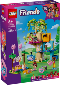 LEGO Friends Kocie przyjęcie urodzinowe i domek na drzewie 42666