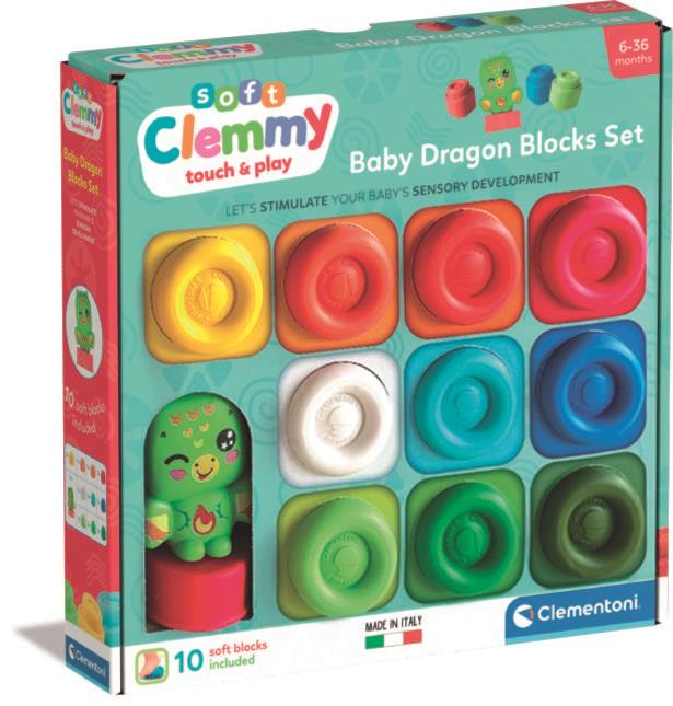 Zestaw miękkich klocków Clemmy Smok 17980