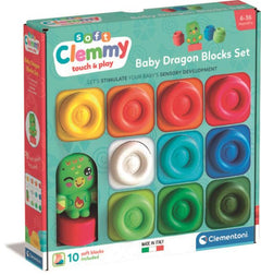 Zestaw miękkich klocków Clemmy Smok 17980