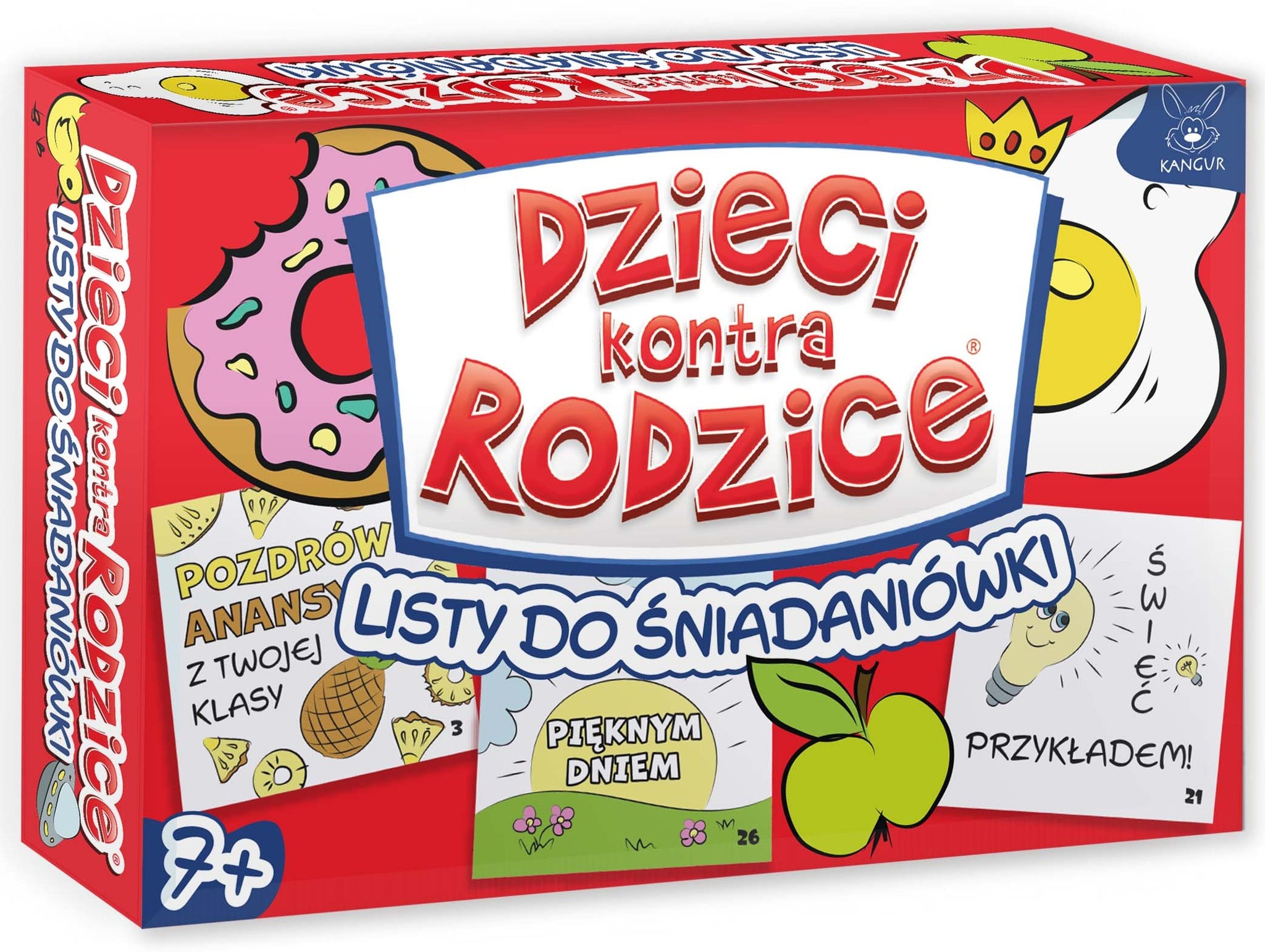 Gra Dzieci kontra Rodzice Listy do Śniadaniówki