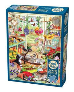 Puzzle 500 Zabawa na działce 113581