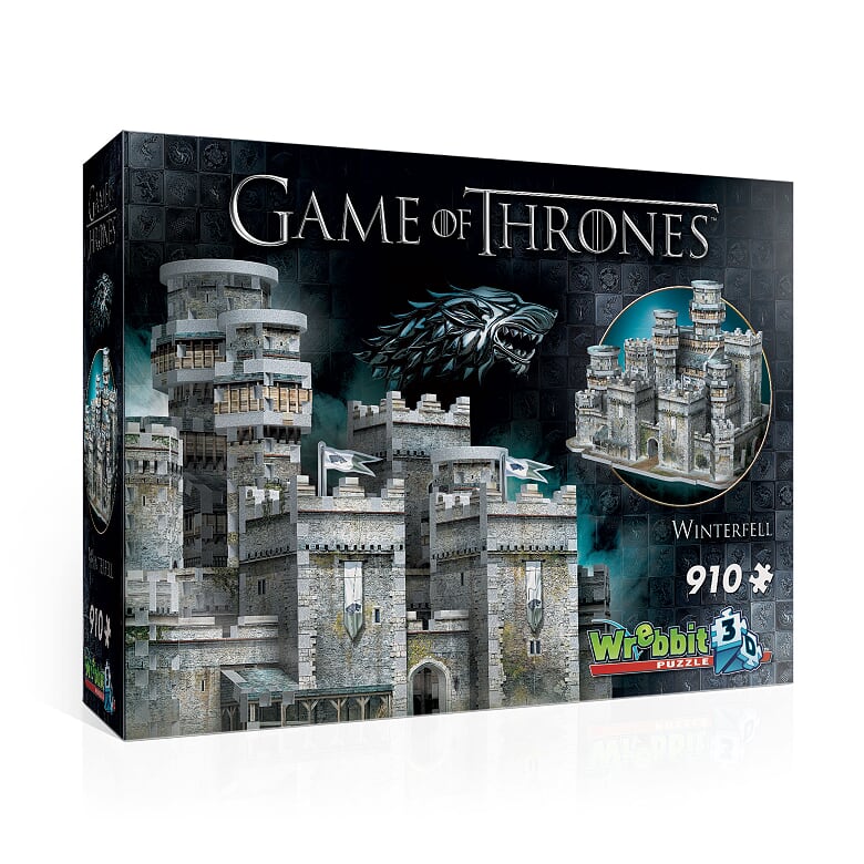 Puzzle 3D 910 Wrebbit WINTERFELL Game of Thrones