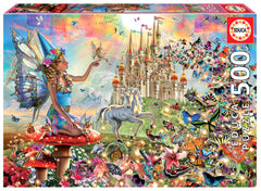 Puzzle 500 Wróżka i Motyle 111317