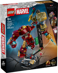 LEGO Super Heroes Epicka Bitwa Hulkbuster kontra Hulk 76343