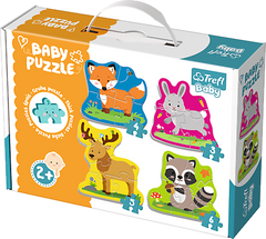 Puzzle baby classic Zwierzątka leśne 36077