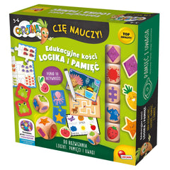 Lisciani Carotina cię nauczy Edukacyjne kości Logika i Pamięć 304-PL114191