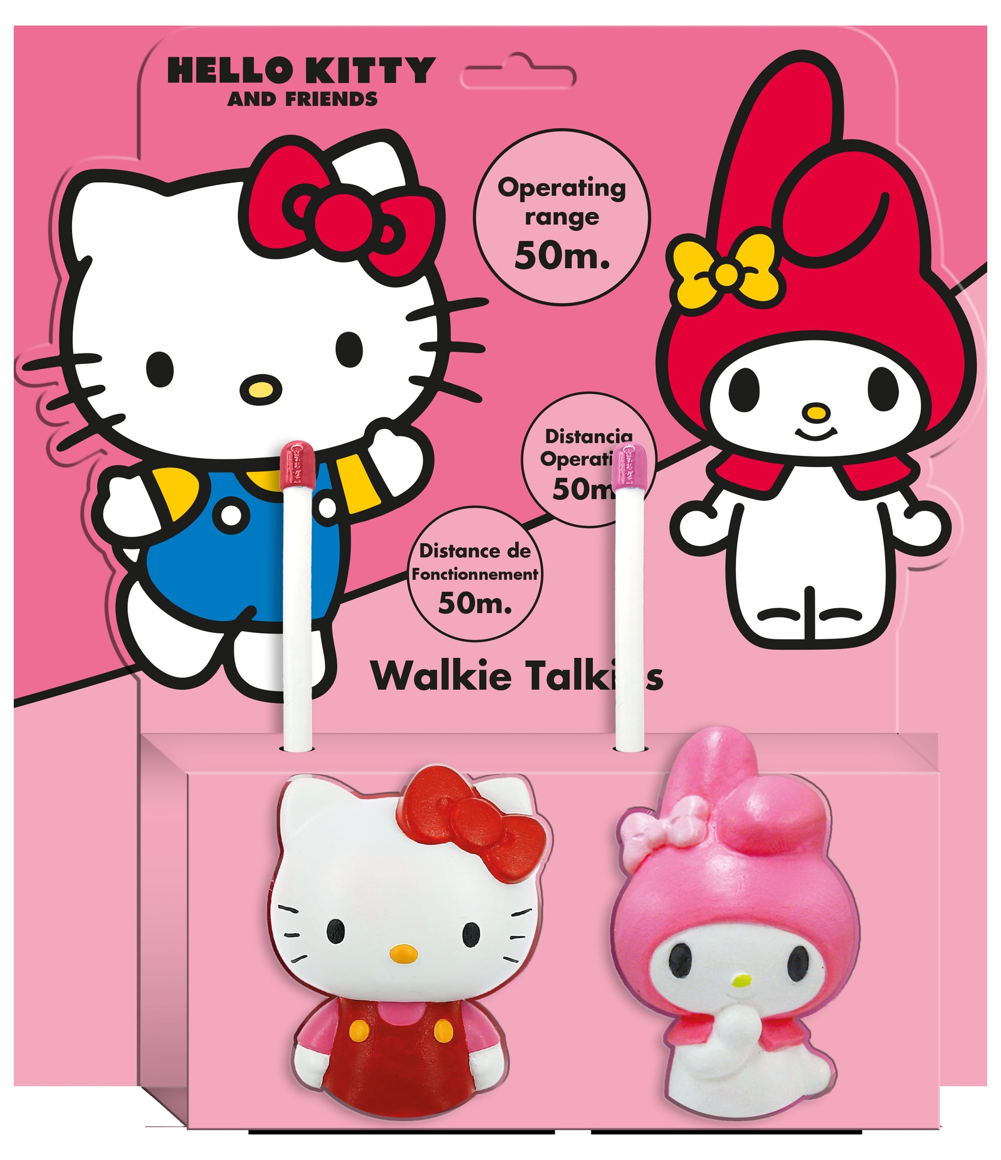 Walkie Talkie 3D Hello Kitty HK50152