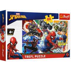 Puzzle 60 Waleczny Spider Man 17311