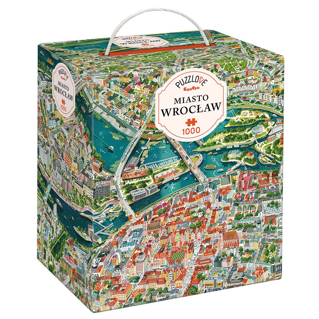 Puzzle 1000 Puzzlove Miasto Wrocław CzuCzu