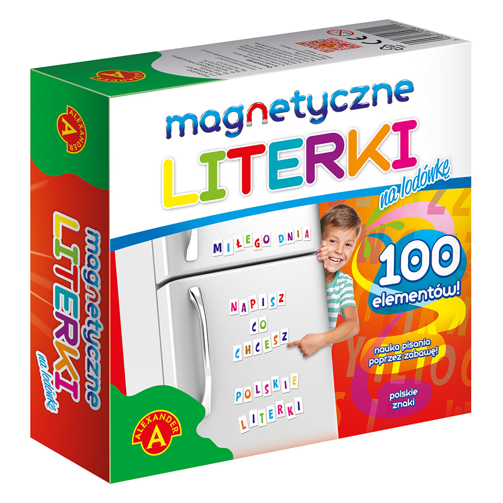 Magnesy na lodówkę Literki magnetyczne 0811