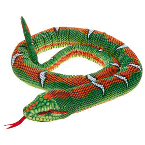 Maskotka ZOO Wąż zielony 180 cm